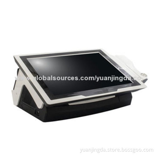 15-inch All-in-one free point of sale software with Touch Screen Monitors and 80mm Receipt Printer